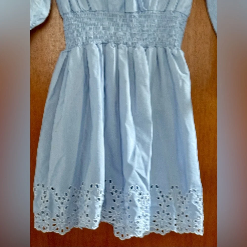 Zara, Mini Cutwork ,Embroidered, Eyelet Dress, S,
P2P: 18”., EUC - Picture 6 of 8